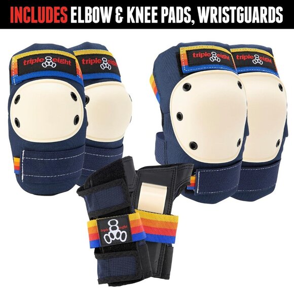 Complete Skating Protection: Saver Series Kneesaver, Elbowsaver & Wristsaver Set - Picture 3 of 7